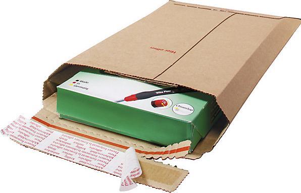 Actual product image Ratioform Expandable rigid envelope