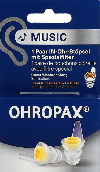 Actual product image Ohropax Music (1 x)