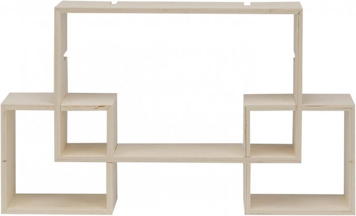 Actual product image Glorex Design frame wood rectangle3pcs