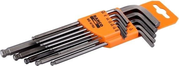 Actual product image Bahco Hexagon socket screwdriver set (inch), hexagon with ball head, long version, phosphatised - 12