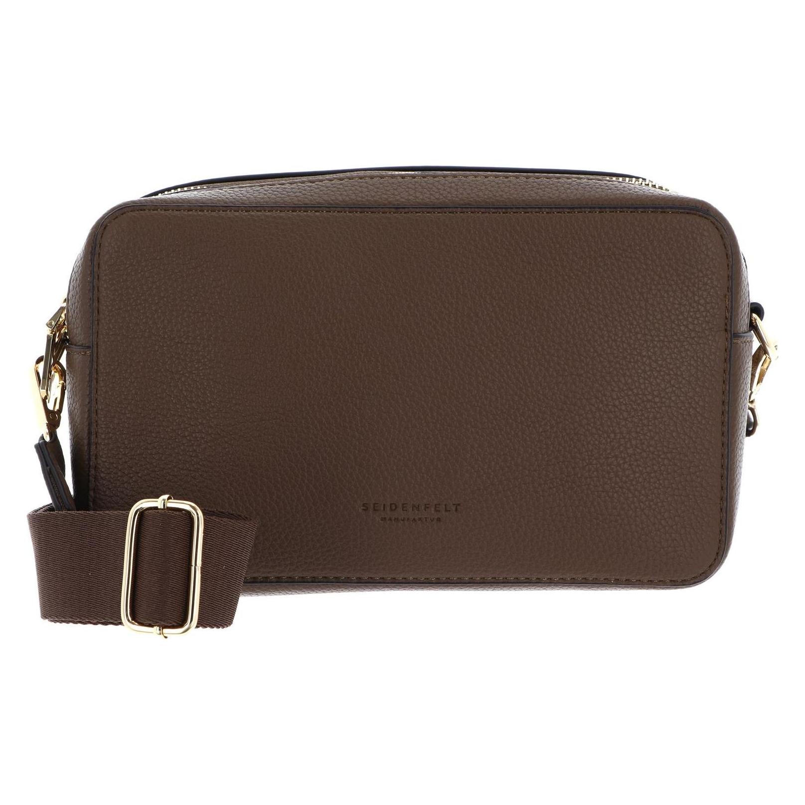 Seidenfelt, Damen, Handtasche, Bjuv Camera Bag, Gold, Braun