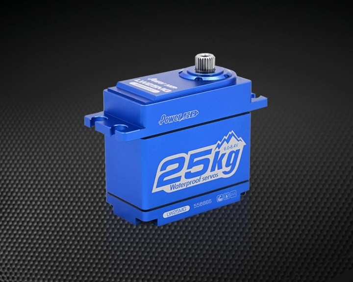 Immagine prodotto Power HD Servo LW-25MG / 25.0kg / 0.14sec. / 6V - 8.4V / Impermeabile