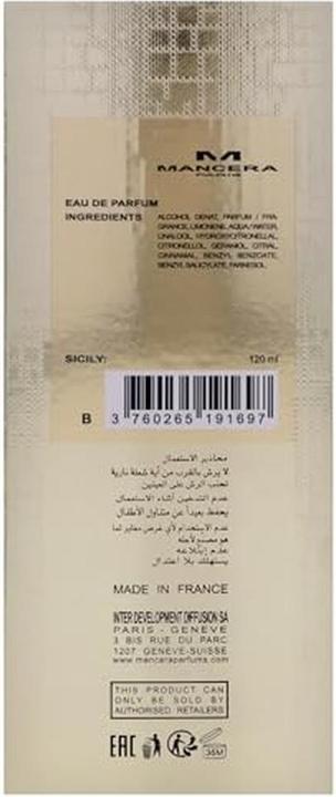 Produktbild Mancera Sicily (Eau de Parfum, 120 ml)