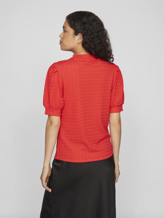 Actual product image Vila High neck top with short sleeves (M)