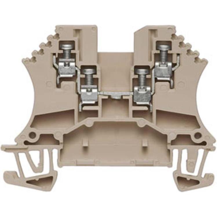 Weidmüller, Collegamento per cavi, Morsettiera guida DIN 2 in-out WDU1.5ZZ