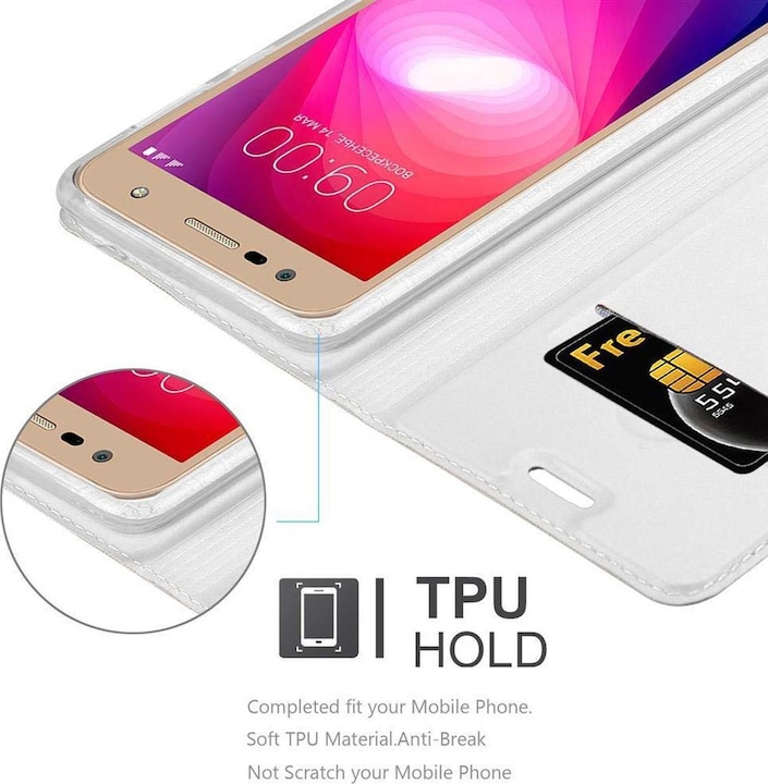 Produktbild Cadorabo Book Classy Style Cover (LG X Power 2)