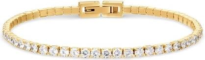 Produktbild Bering Dazzling gold-plated bracelet with zircons Arctic Symphony 646-27-190