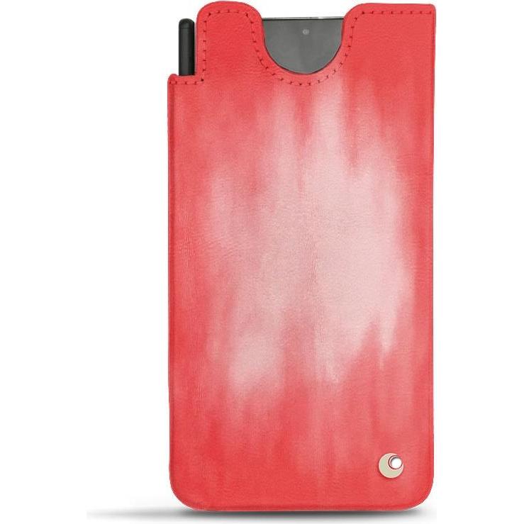 Noreve Lederschutzhülle (Samsung Galaxy S21 Ultra), Smartphone Hülle, Rosa