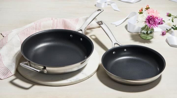 Produktbild Le Creuset Pfannenset (Pfannenset + Topfset, Edelstahl, 24 x 12 cm)
