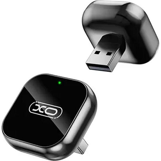 xO, Accessori per autoradio, Wireless Carplay / Android Auto Adapter CZ026 mini, fur iPhone / Android Series, Black