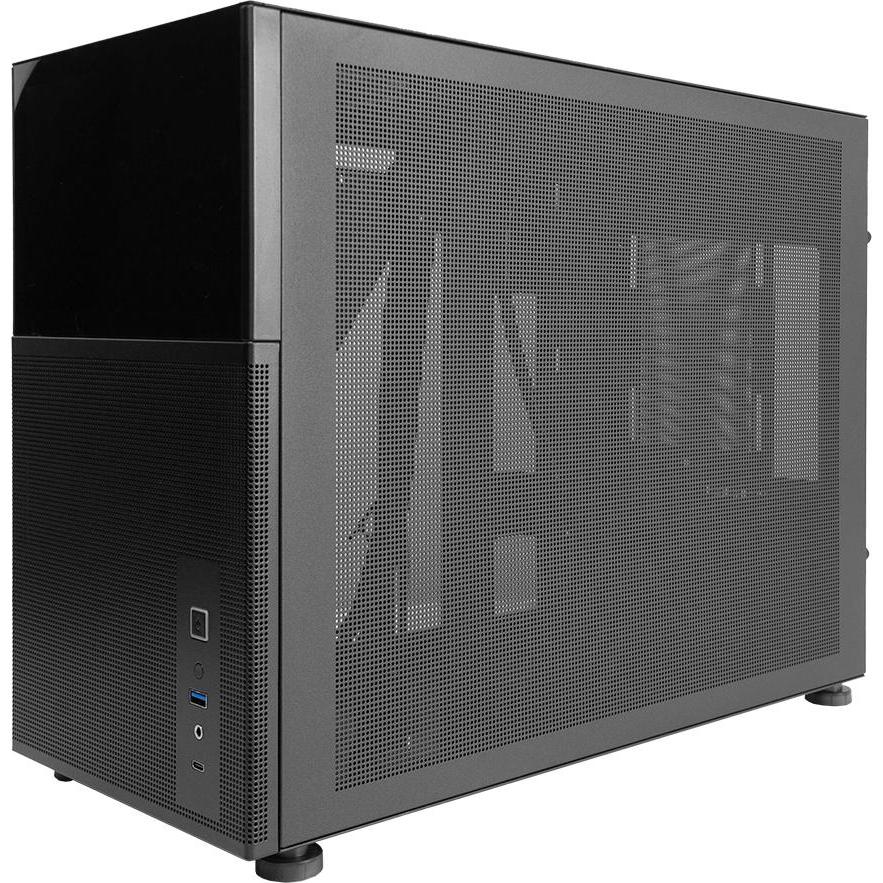 1stplayer Mi6-EV-BK (Mini-ITX, mATX), Case PC, Nero