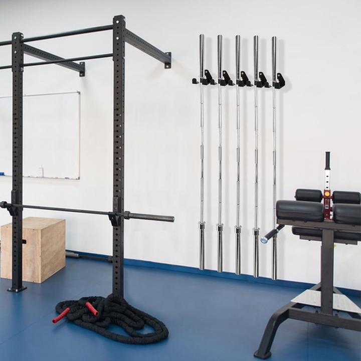 Actual product image Vanroug Barbell storage
