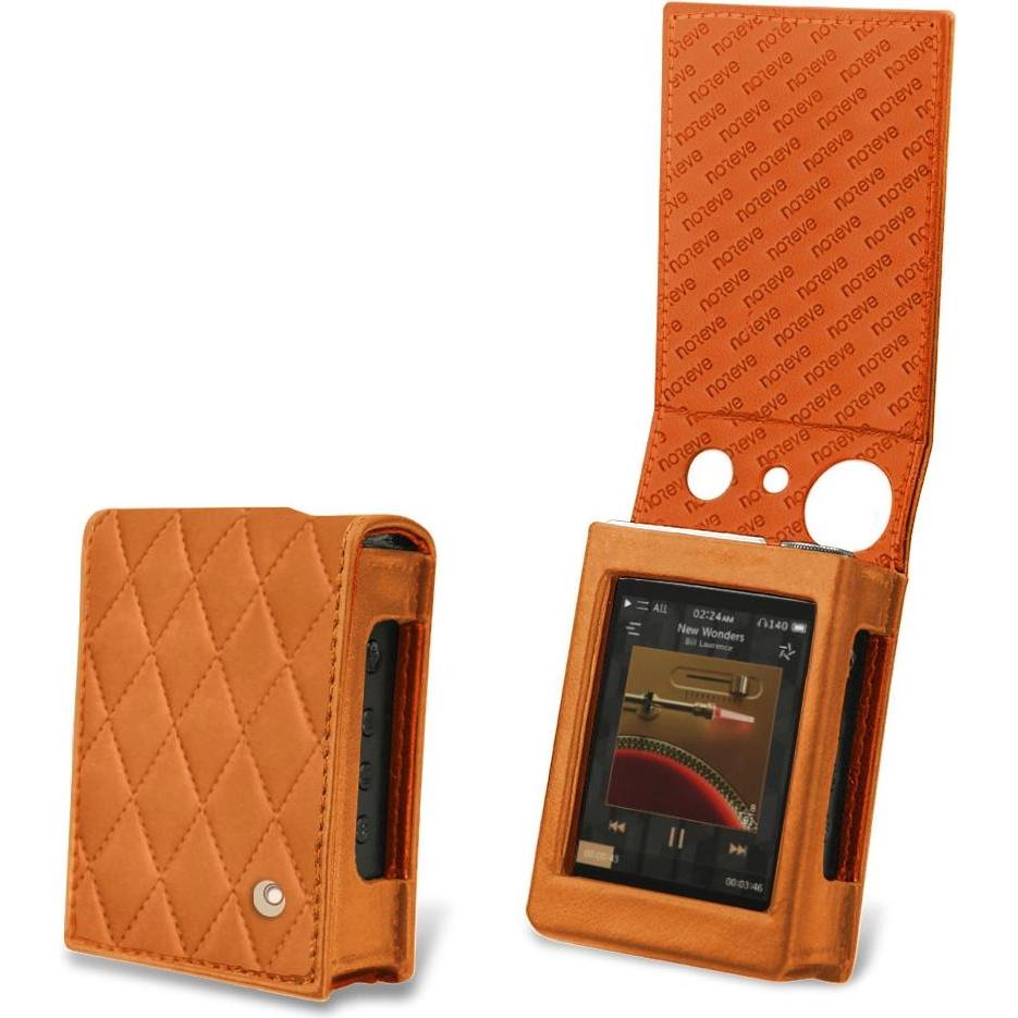Thumbnail - Noreve Lederschutzhülle vertikal, MP3 Tasche + Hülle, Orange