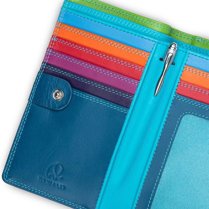 Actual product image Mywalit Geldbörse RFID Schutz Leder 8 cm