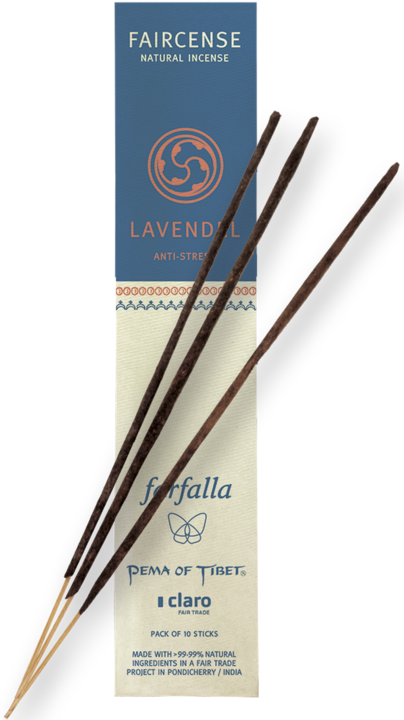Actual product image Farfalla Faircense incense sticks