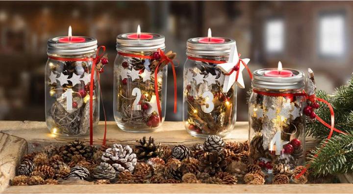 Produktbild Glorex Potpourri Zapfen Rattankugel