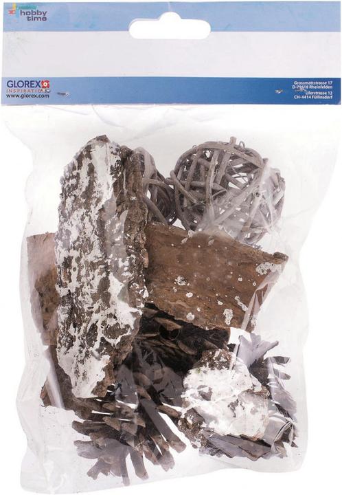 Produktbild Glorex Potpourri Zapfen Rattankugel