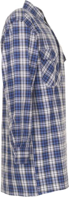 Immagine prodotto Planam Camicia di flanella 2001 1/1 a scacchi blu 39/40 41/42 (42)
