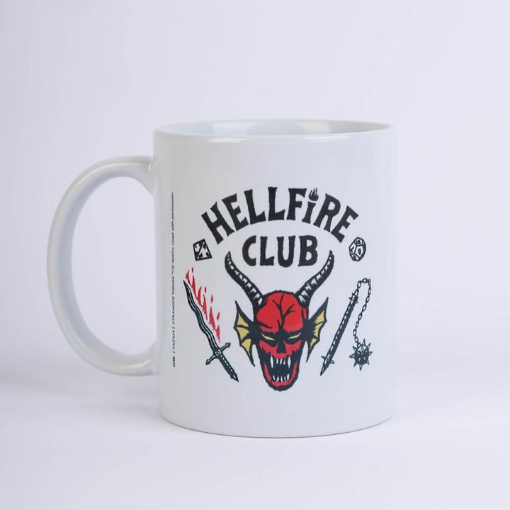 Actual product image Grupo Erik Stranger Things Hellfire Club mug (350 ml, 1 x)