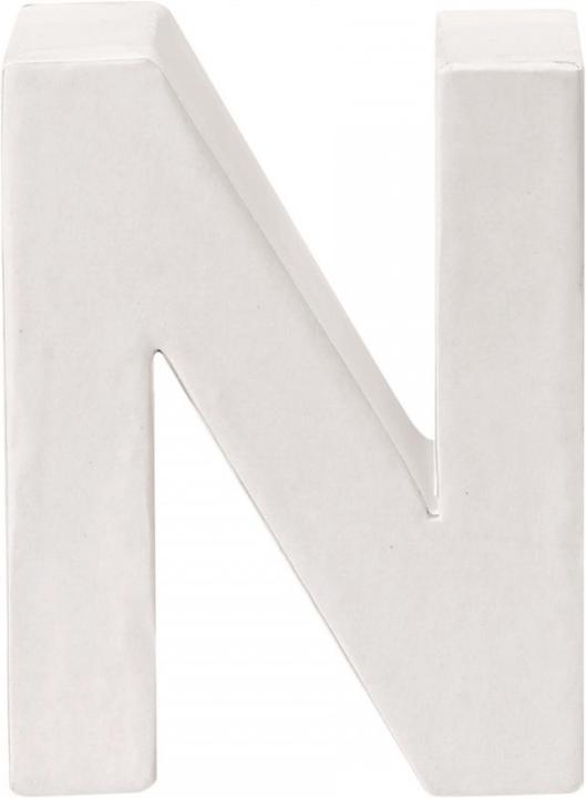 Image du produit Glorex Lettre en carton N 10x3,5cm