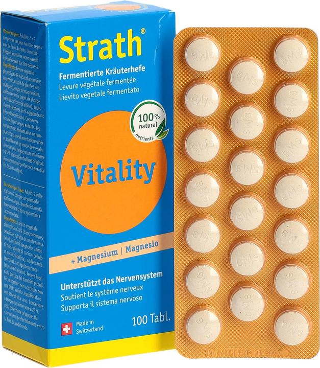Produktbild Strath lity + Magnesium Nahrungsergänzung (1 Stück, Tabletten, 90 g)