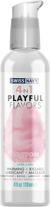 Actual product image Swiss Navy 4 In 1 Cotton Candy - 118ml/4oz (118 ml)
