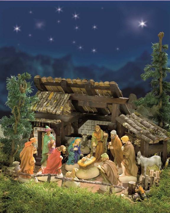 Produktbild hobbytime Krippenfiguren Latexform 12tlg