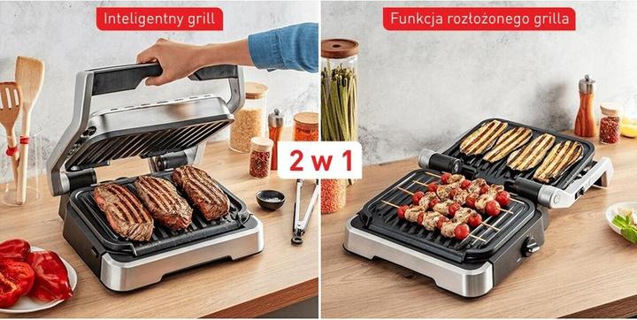Actual product image Tefal Grill OptiGrill 2in1 INOX GC772D
