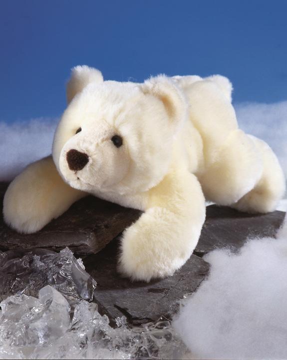 Produktbild Glorex Kuscheltier Eisbär Sven 28cm (28 cm)