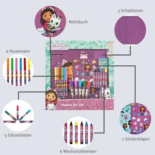 Produktbild Undercover Gabby's Dollhouse Deluxe Set (2 Sticker)