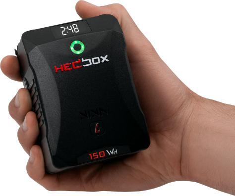 Image du produit Hedbox Cine V Lock Mount ( High Dur Aluminium )14.8V / 150Wh / 10050mAh15A / 250W Max LoadUSB-A Output 5V (Batterie de l'appareil photo)