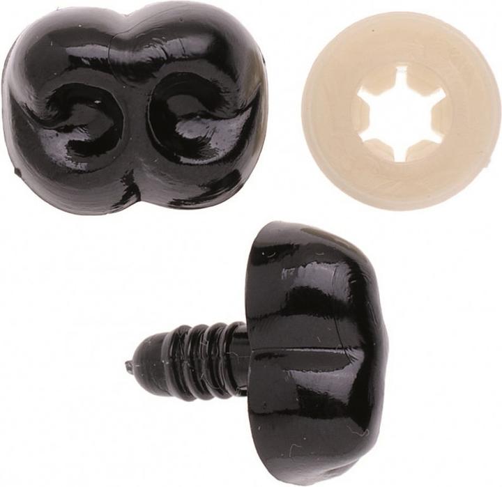 Immagine prodotto Glorex Naso, plastica nera 20 mm