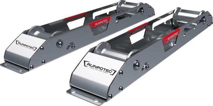 Runpotec RUNPO 10142 Unwinding rails AS 900 in set of 2 cable drum unwindersmax.1700 kg