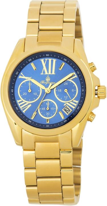 Burgmeister ladies chronograph quartz watch with stainless steel bracelet BM337237 (Chronographe)