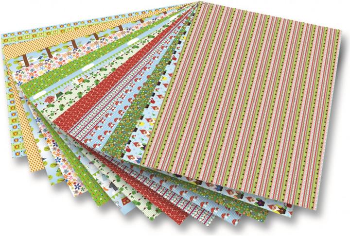 Productafbeelding Folia Motief bloktuin (260 g/m², 1 x)