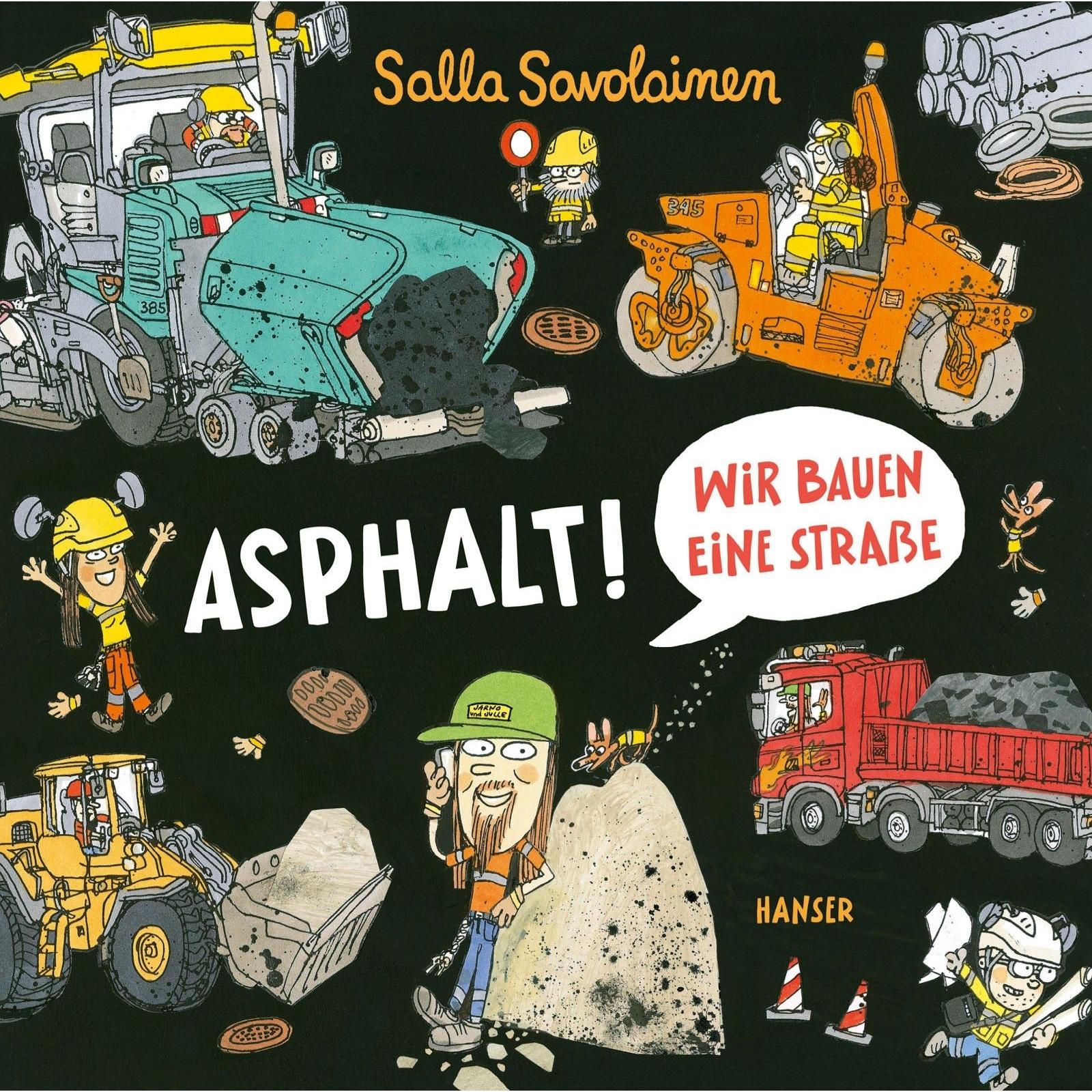 Asphalt!, Kinderbücher von Salla Savolainen