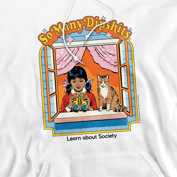 Produktbild Steven Rhodes So Many Dipshits Kapuzenpullover (XL)