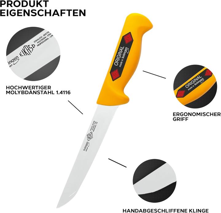 Produktbild Eikaso Solingen Ausbeinmesser (18 cm)
