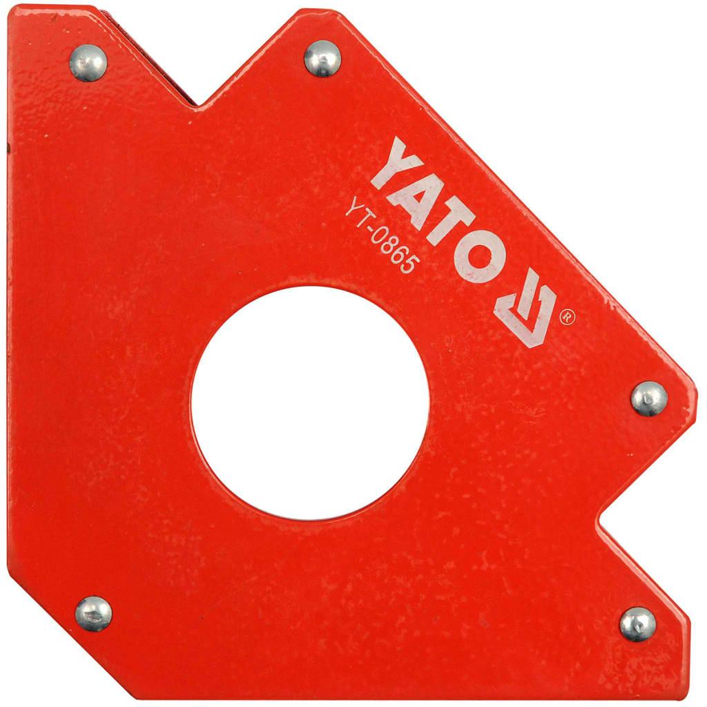 Yato, Schweissgerät Zubehör, YT-0865 Magnetische Winkelmass 122 x 190 x 26