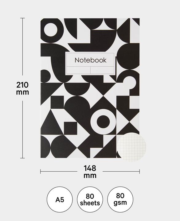 Image du produit I Am Creative Cahier de notes, A6 (A6, Quadrillé)