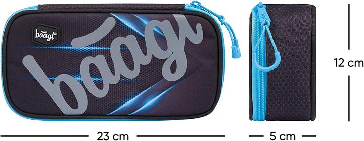 Produktbild Baagl Schulrucksack 3 Teilig, Skate Flowers