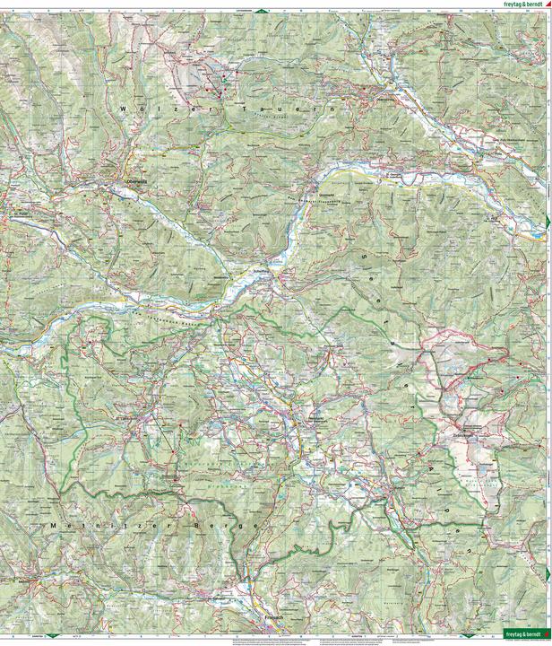 Produktbild Naturpark Zirbitzkogel-Grebenzen, Wander-, Rad- und Freizeitkarte 1:50.000, freytag & berndt, WK
