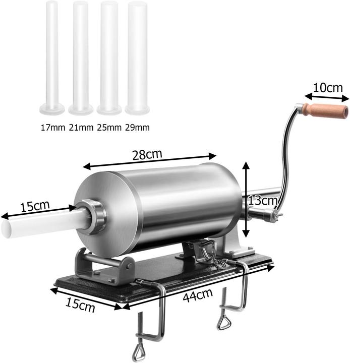 Image du produit Goplus Embossoir à saucisses 4.8L