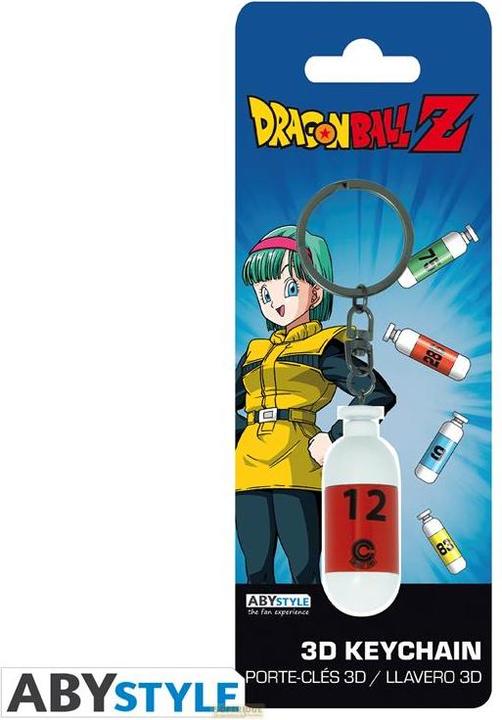 Actual product image ABYstyle Portachiavi Dragon Ball Z : Capsule Red (AX2)