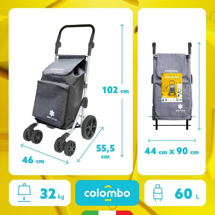 Produktbild Colombo Troll Einkaufswagen 60