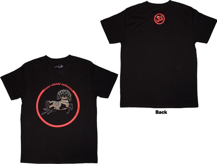 Actual product image George Harrison Dark Horse Logo Back Print (L)