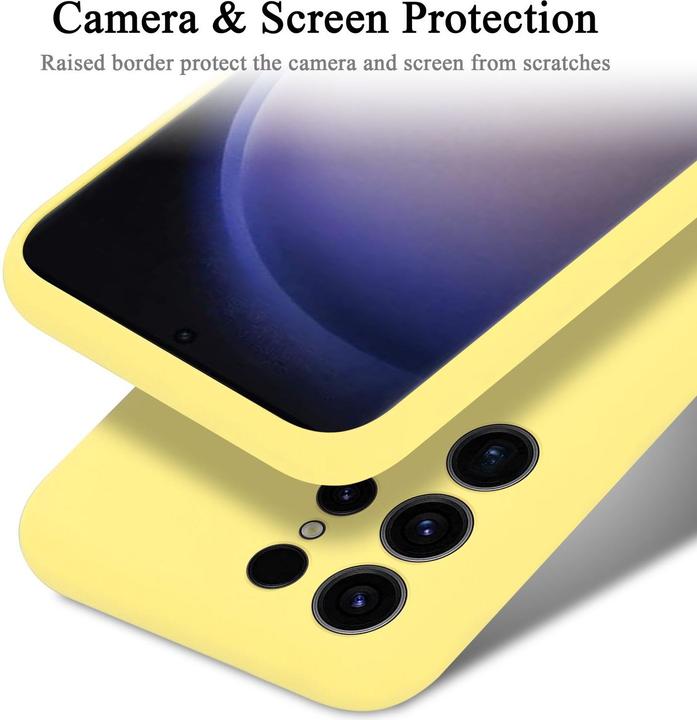 Image du produit Cadorabo Coque TPU Liquid Silicone Case (Samsung Galaxy S23 Ultra)