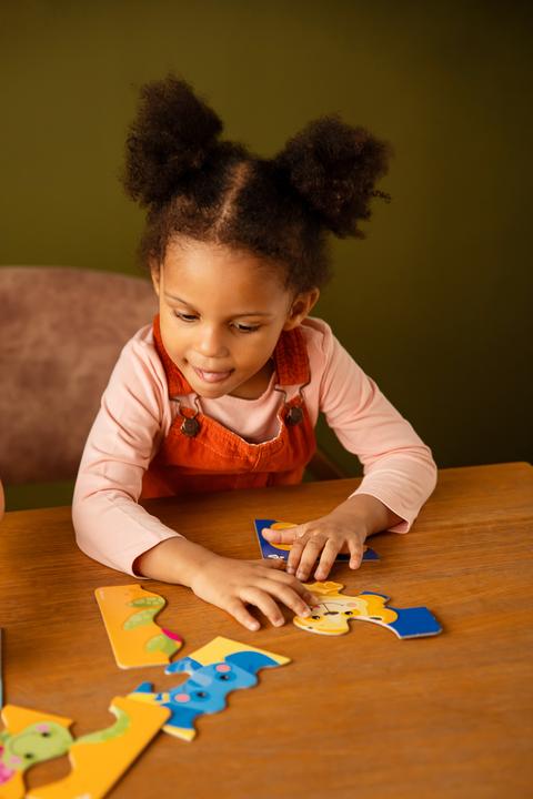 Image du produit Activity Board Triple Puzzle - Animaux 6 images, 18 pièces