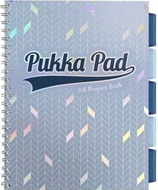 Pukka Projektbuch Glee A4 (A4, Kariert, Harter Einband)