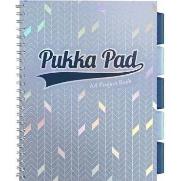 Pukka, Quaderni + Bloc notes, Progetto Libro Glee A4 (A4, Quadretti, Copertina rigida)